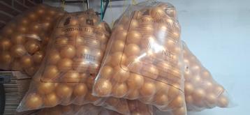Ballenbak ballen goudkleurig, 5 zakken beschikbaar voor biedingen