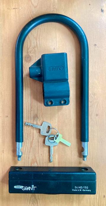 Abus Granit Beugelslot 54 HB / 150 inclusief Slothouder beschikbaar voor biedingen