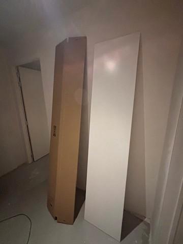 IKEA FORSAND PAX deur, wit, 50x229, zonder greep-boorgat, Huis en Inrichting, Kasten | Kledingkasten, Zo goed als nieuw, 200 cm of meer