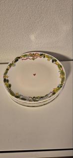 Kerstborden set blond amsterdam 4 stuks, Gebruikt, Ophalen of Verzenden, Bord(en), Overige stijlen