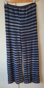 Broek in Missoni stijl maat 36/38 in topstaat, Kleding | Dames, Maat 38/40 (M), Blauw, Munthe Liu Jo Iro, Ophalen of Verzenden