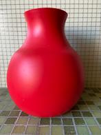 Rode Menu vaas (kneedbaar, onbreekbaar), Huis en Inrichting, Woonaccessoires | Vazen, Kunststof, Ophalen of Verzenden, Zo goed als nieuw