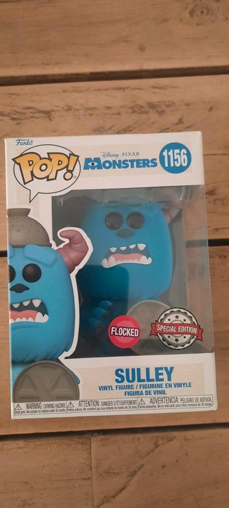 Funko Pop! Monsters Inc. Sulley Special Editio, Verzamelen, Poppetjes en Figuurtjes, Nieuw, Ophalen of Verzenden