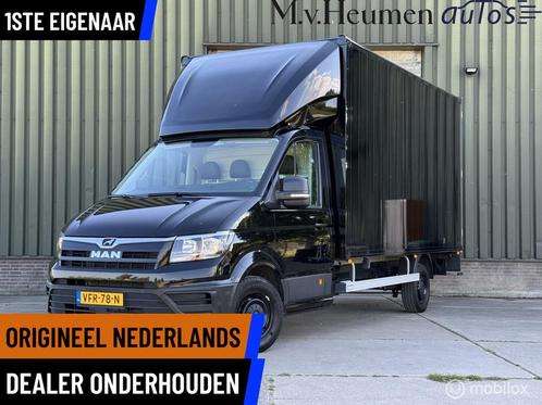 MAN TGE 35 2.0 140PK Automaat RVS Bakwagen CarPlay Cruise Lu, Auto's, Bestelauto's, Bedrijf, Te koop, ABS, Achteruitrijcamera