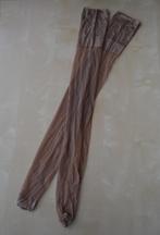 Nude kousen voor jarretels met naad, vintage look Nieuw., Ophalen of Verzenden, Beige