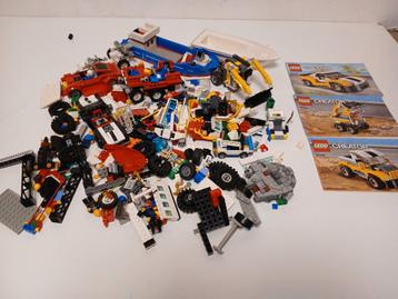 Diverse lego losse stenen en figuurtjes  beschikbaar voor biedingen