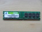 Corsair ValueSelect 1Gb DDR2 PC2-5300 667 MHz CL5 Non-ECC, Computers en Software, RAM geheugen, 1 GB of minder, Ophalen of Verzenden