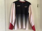 Fox LS jersey M rood/zw/wit dames, Fietsen en Brommers, Fietsaccessoires | Fietskleding, Gebruikt, M, Ophalen of Verzenden, Fox