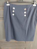Rok, Blauw, Nieuw, Ophalen of Verzenden, Knielengte