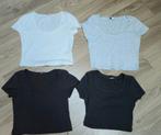 Nauwsluitende crop topjes H&M Maat L - Set van 4, H&M, Overige kleuren, Maat 42/44 (L), Ophalen of Verzenden