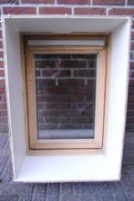 Dakraam Velux 55 x 78 cm (GGL 9 / 102/ C02) met gootstuk!!!, Ophalen, Dubbelglas, Gebruikt, Minder dan 80 cm