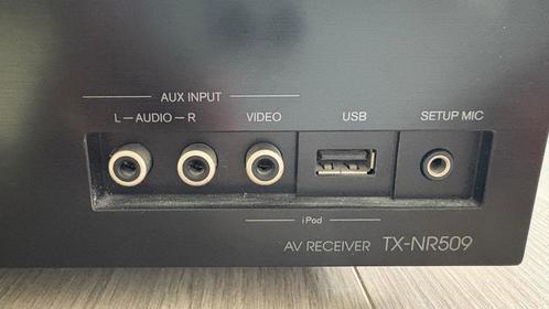 Onkyo TX-NR509 7.1 AV-Receiver, Audio, Tv en Foto, Versterkers en Receivers, Gebruikt, 7.1, 60 tot 120 watt, Onkyo, Ophalen