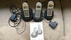 Huistelefoon set 3 delig profoon gebruikt, Gebruikt, Ophalen of Verzenden, 3 handsets