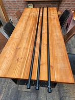 3x ikea gordijn roede, Ophalen, Gebruikt, Zwart