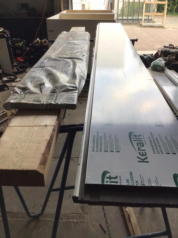 Keralit boeidelen sponningdelen en toebehoren, Doe-het-zelf en Verbouw, Platen en Panelen, Zo goed als nieuw, Overige materialen