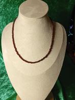 Mooie Garnet rode hals ketting., Ophalen of Verzenden, Nieuw, Rood, Overige materialen