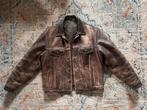 Levi’s leren jas vintage made in Italy, Ophalen of Verzenden, Zo goed als nieuw, Bruin