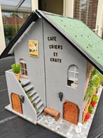 Katten/honden cafe, Verzamelen, Poppenhuizen en Toebehoren, Ophalen, Zo goed als nieuw