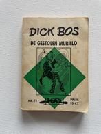 Dick Bos De Gestolen Murillo stripboek 1967, Gelezen, Dick Bos, Eén stripboek, Ophalen of Verzenden