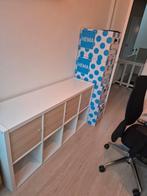 Ikea vakkenkast (8) - wit/beige- incl. deurtjes, Ophalen, Gebruikt