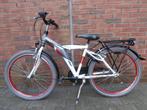 Nette Sparta Slider 24 inch met 3 versnellingen. wit-rood, Ophalen, Sparta, Handrem, Gebruikt