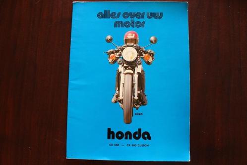 alles over uw motor Honda CX500 CX 500 Custom, Motoren, Handleidingen en Instructieboekjes, Honda, Ophalen of Verzenden