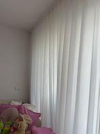 2x Doorzichtige Gordijnen - 2.65x2m, Huis en Inrichting, Stoffering | Gordijnen en Lamellen, Gebruikt, 200 cm of meer, Wit, 150 tot 200 cm