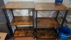 2 leuke bijzettafels Uiterlijk 2nov ophalen, Ophalen, 50 tot 100 cm, Rond, Zo goed als nieuw