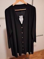 Vest met knopen DOLCE Yoek met leuke schildpadknopen, Yoek, Zwart, Trui of Vest, Nieuw