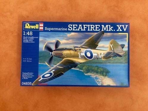 revell	4835	Supermarine Seafire Mk. XV	1/48	sealed, Hobby en Vrije tijd, Modelbouw | Vliegtuigen en Helikopters, Nieuw, Groter dan 1:72