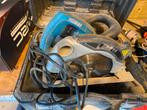 Gamma merk Cirkelzaag met Koffer, Gebruikt, Cirkelzaag, 600 tot 1200 watt, Ophalen of Verzenden