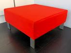 Coral kleurige poef / zit element - 84x84x41 cm, Vierkant, Ophalen of Verzenden, Zo goed als nieuw, 75 tot 100 cm