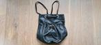 Orginele Lupo bag zwart leer rugzak, handtas of schoudertas, Overige merken, 30 tot 45 cm, 25 tot 40 cm, Ophalen of Verzenden