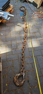 Te koop 1 stuk ketting met oog en haak 200 cm lang, Ophalen of Verzenden, Zo goed als nieuw, Handmatig