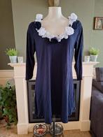 Yoek mooie blauwe bloemen tuniek top M 44 Gratis Verzenden, Yoek, Maat 42/44 (L), Zo goed als nieuw, Verzenden