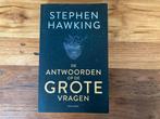Boek Stephen Hawking - Antwoorden op de Grote Vragen, Ophalen of Verzenden, Nieuw, Natuurwetenschap