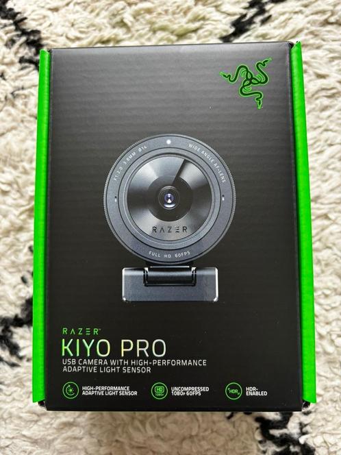Razer KIYO PRO webcam, uitstekende specificaties, nieuwstaat, Computers en Software, Webcams, Zo goed als nieuw, Bedraad, MacOS