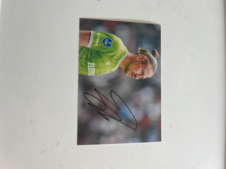 Gesigneerde foto's Unnerstall, Stam, Ihattaren + meer!, Verzamelen, Sportartikelen en Voetbal, Gebruikt, Poster, Plaatje of Sticker