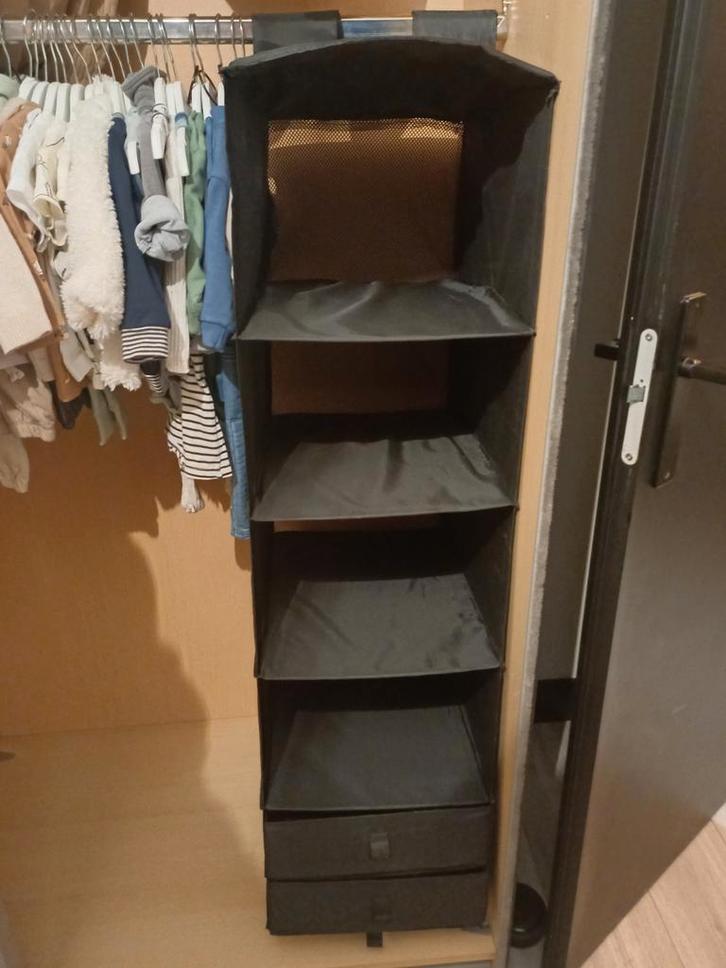 Kledingkast organizer om op te hangen 2 stuks, Huis en Inrichting, Kasten | Kledingkasten, Zo goed als nieuw, 100 tot 150 cm, Minder dan 50 cm