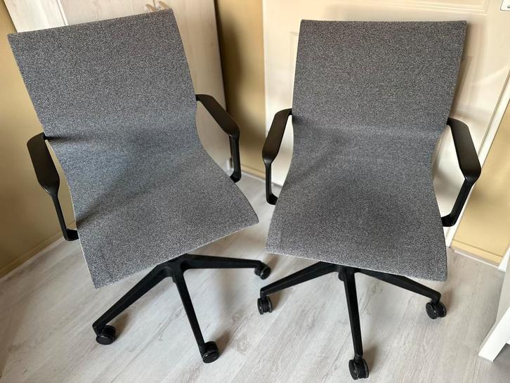 Bureaustoel(en) grijs, Huis en Inrichting, Bureaustoelen, Zo goed als nieuw, Grijs, Ophalen