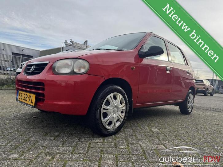 Suzuki Alto 1.1 GX/AIRCO/ELEKTR.RAMEN/STUUR BEKR/NAP/, Auto's, Suzuki, Bedrijf, Te koop, Alto, ABS, Airbags, Airconditioning, Alarm