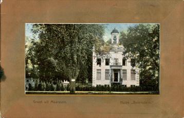 Maarsen Huize Bolenstein met brede gouden rand st 1906 beschikbaar voor biedingen