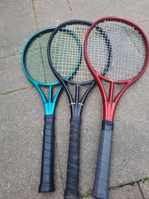 Vintage Snauwaert Ellipse Touch Tennisrackets - Set van 3, Sport en Fitness, Tennis, Gebruikt, Racket, Overige merken, Ophalen of Verzenden
