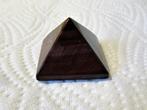 Mooie Piramide van edelsteen Tijgeroog: bruin, 3,5x3,5x3cm, Verzenden, Zo goed als nieuw