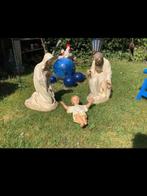 Antieke Kerstgroep (42 cm)voor kerststal beelden tot 60 cm, Diversen, Ophalen