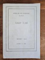 Sarf Ilmi (Arab dili ve edebiyati); Mehmet Talu, Verzenden, Zo goed als nieuw
