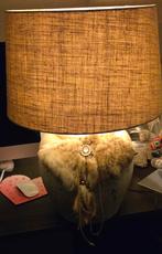Lamp met kap GODLY JEWELS/swarovski, Huis en Inrichting, 25 tot 50 cm, Beige, Rond, Ophalen of Verzenden
