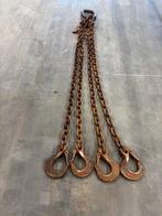 Hijsketting 4-sprong, 2 meter, 7,5 ton, Ophalen, Gebruikt