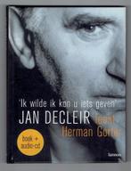HERMAN GORTER cd + boek JAN DCLEIR LEEST ik wilde ik kon u i, Ophalen of Verzenden, Zo goed als nieuw