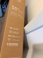 Philips 55" 4K QLED Smart TV Ambilight - Nieuw in doos!, Ophalen, Philips, QLED, 50 Hz